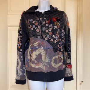 Lucky Brand Vintage Colorful Hoodie